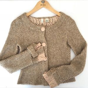 Anthropologie Moth Cardigan
